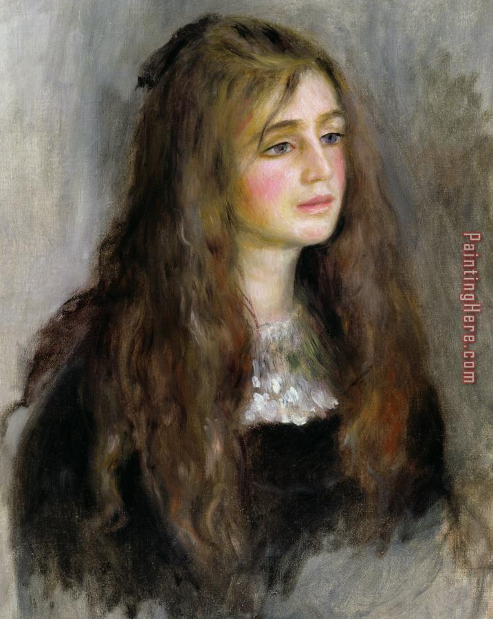 Pierre Auguste Renoir Portrait of Julie Manet